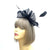 Isobel Black Fascinator Headband-Fascinators Direct