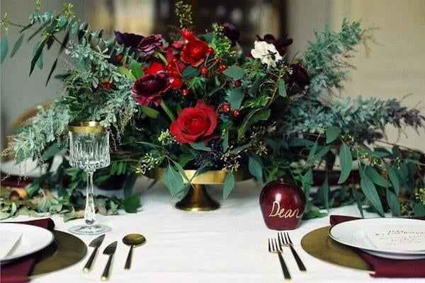 3 Christmas Colour Schemes for a Winter Wedding-Fascinators Direct
