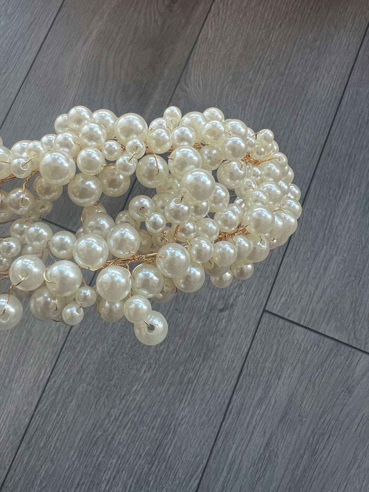 Ivory Pearl Headband Fascinator