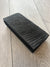 Black Pleated Glitter Box Clutch Bag