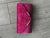 Pink Glitter Clutch Bag