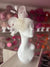 Ivory Large Loop Fascinator With Feathers