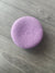 Lilac Round Straw Shoulder Bag