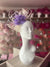 Headband Ivory & Lilac Fascinator With Flower & Loops