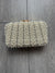 Elegance Pearl Vintage Box Clutch Bag - Ivory/Silver