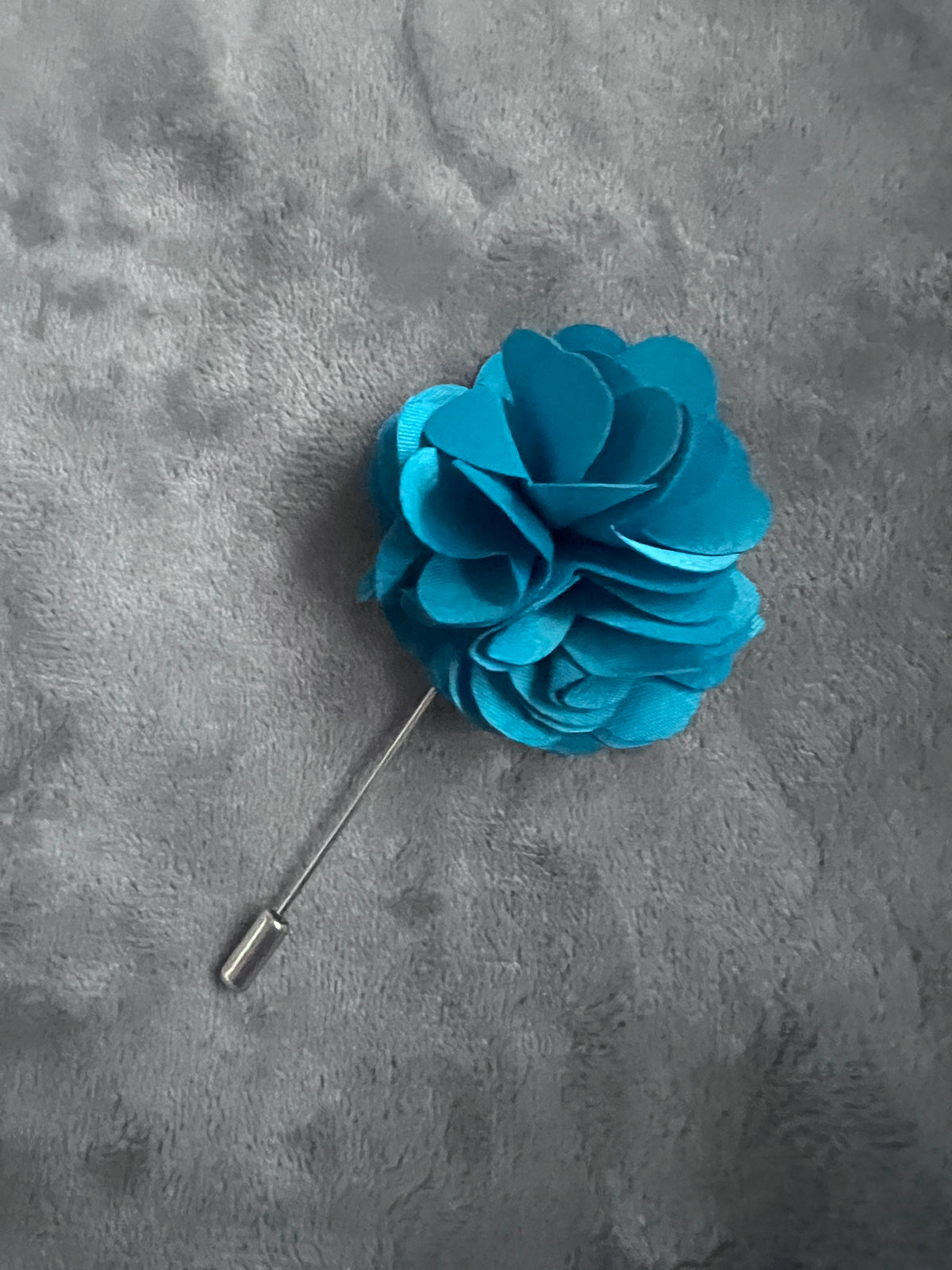 Teal Men’s Classic Tie &amp; Pin