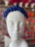 Royal Blue Pearl Headband Fascinator