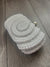 Vintage Deco Pearl Beaded Diamante Clutch Bag - White