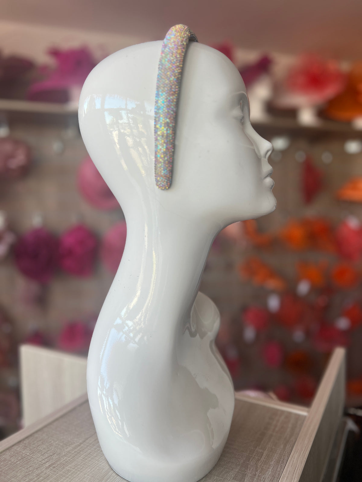 AB Diamante Headband-Fascinators Direct