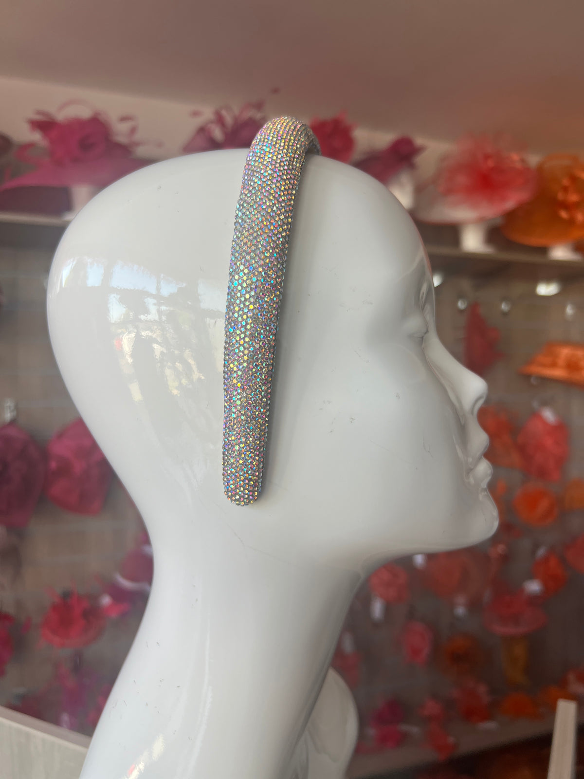 AB Diamante Headband-Fascinators Direct