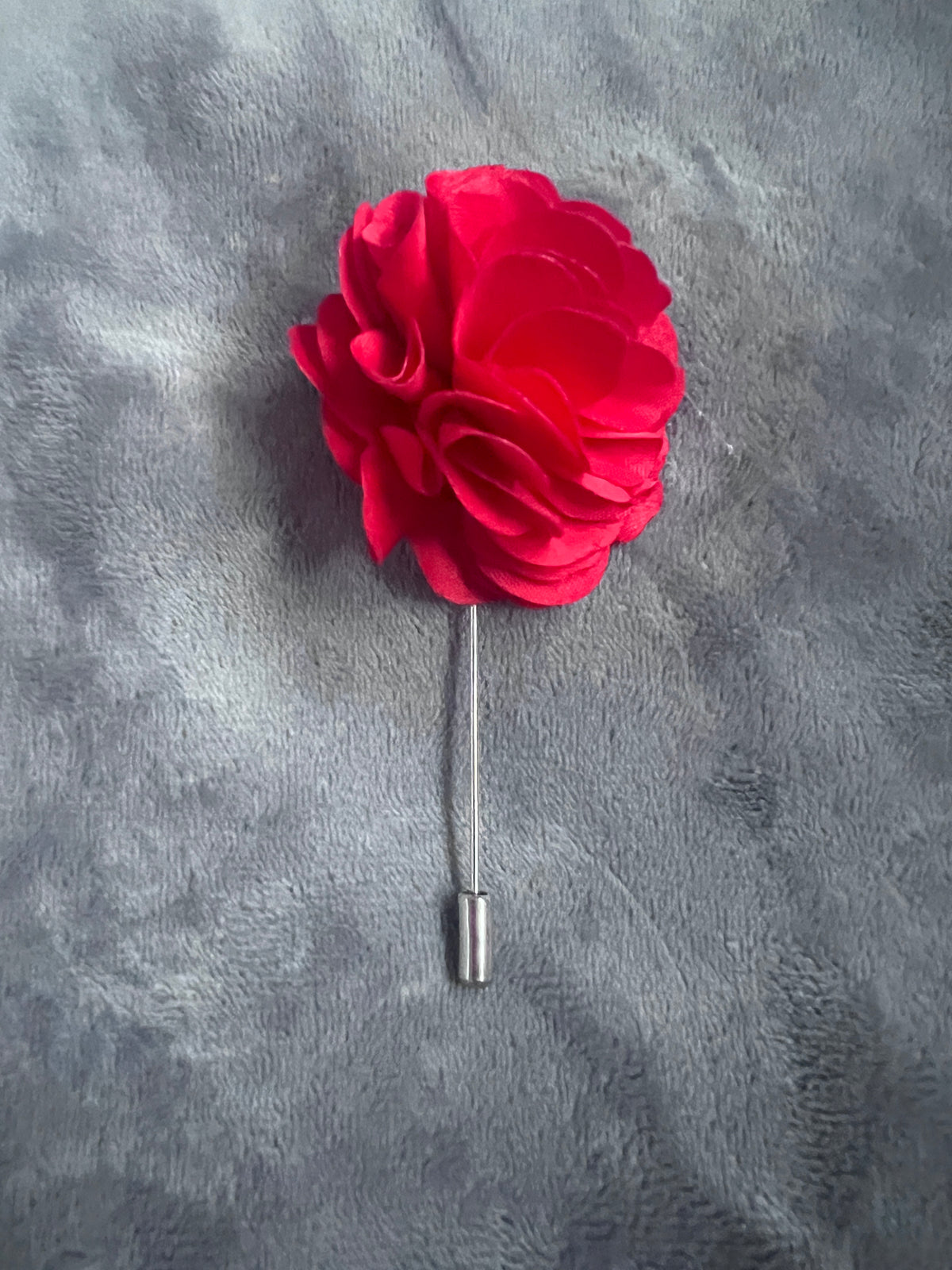 Poppy Red Men’s Classic Tie &amp; Pin