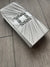 Silver Satin Pleated Clutch Bag With Jewel Embellishment