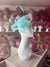 Aqua Large Loop Fascinator With Feathers-Fascinators Direct