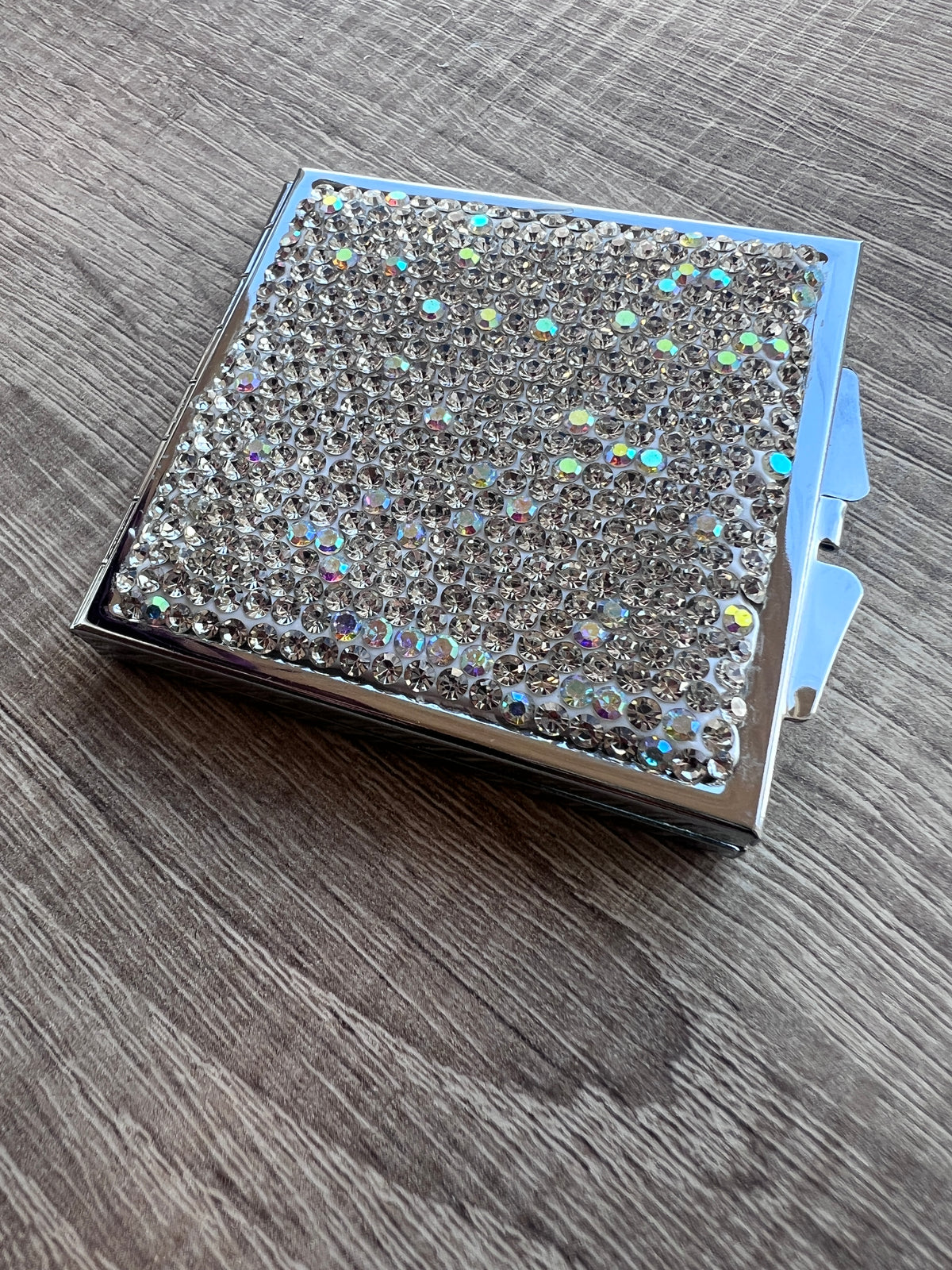 Diamante Double Sided Makeup Mirror