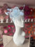 Baby Blue Diamante Flower Fascinator With Feathers-Fascinators Direct