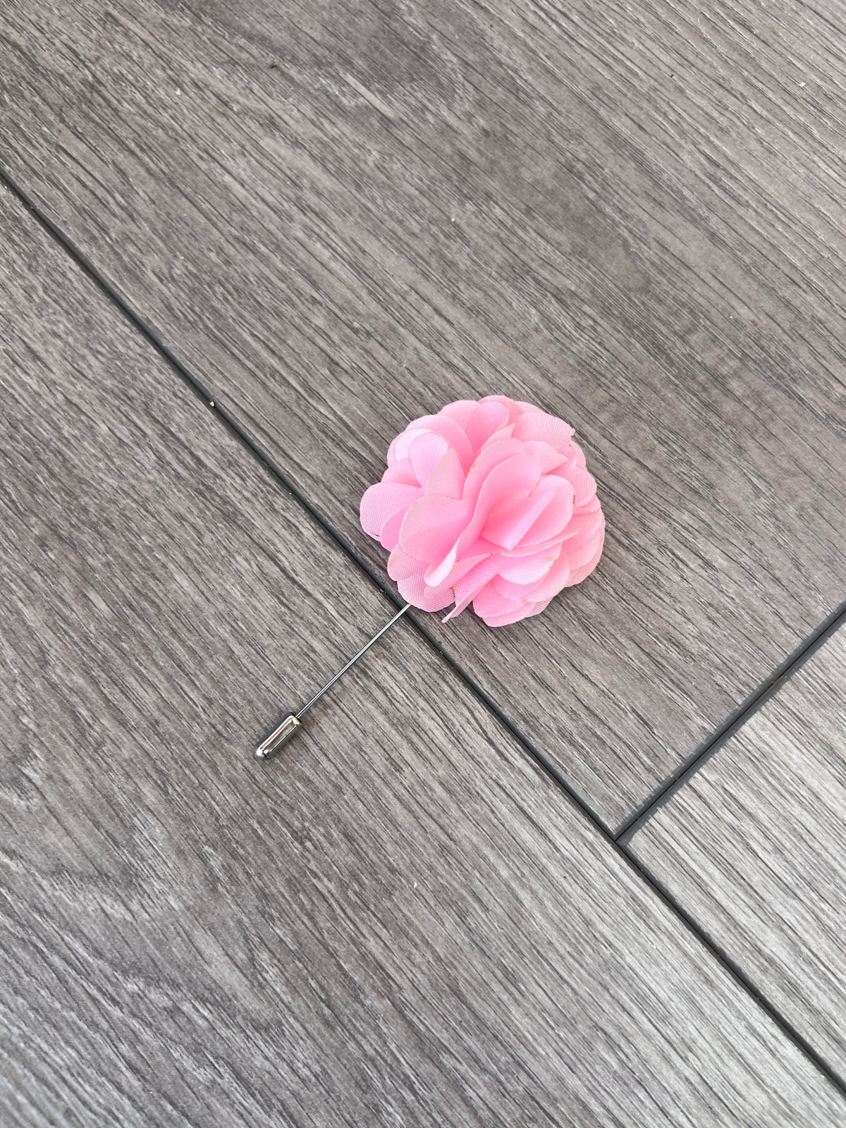 Baby Pink Men’s Classic Tie &amp; Pin-Fascinators Direct