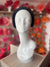 Black Faux Fur Alice Band-Fascinators Direct