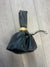 Black Faux Leather Grab Bag-Fascinators Direct