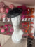 Black Hatinator With Feather Flower & Veil-Fascinators Direct