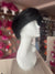 Black Luxury Fur Headband-Fascinators Direct