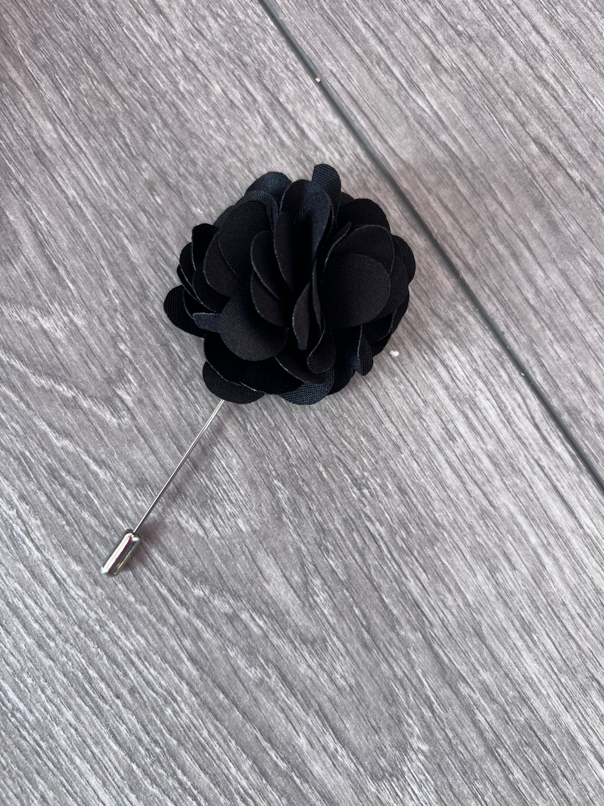 Black Men’s Classic Tie &amp; Pin-Fascinators Direct