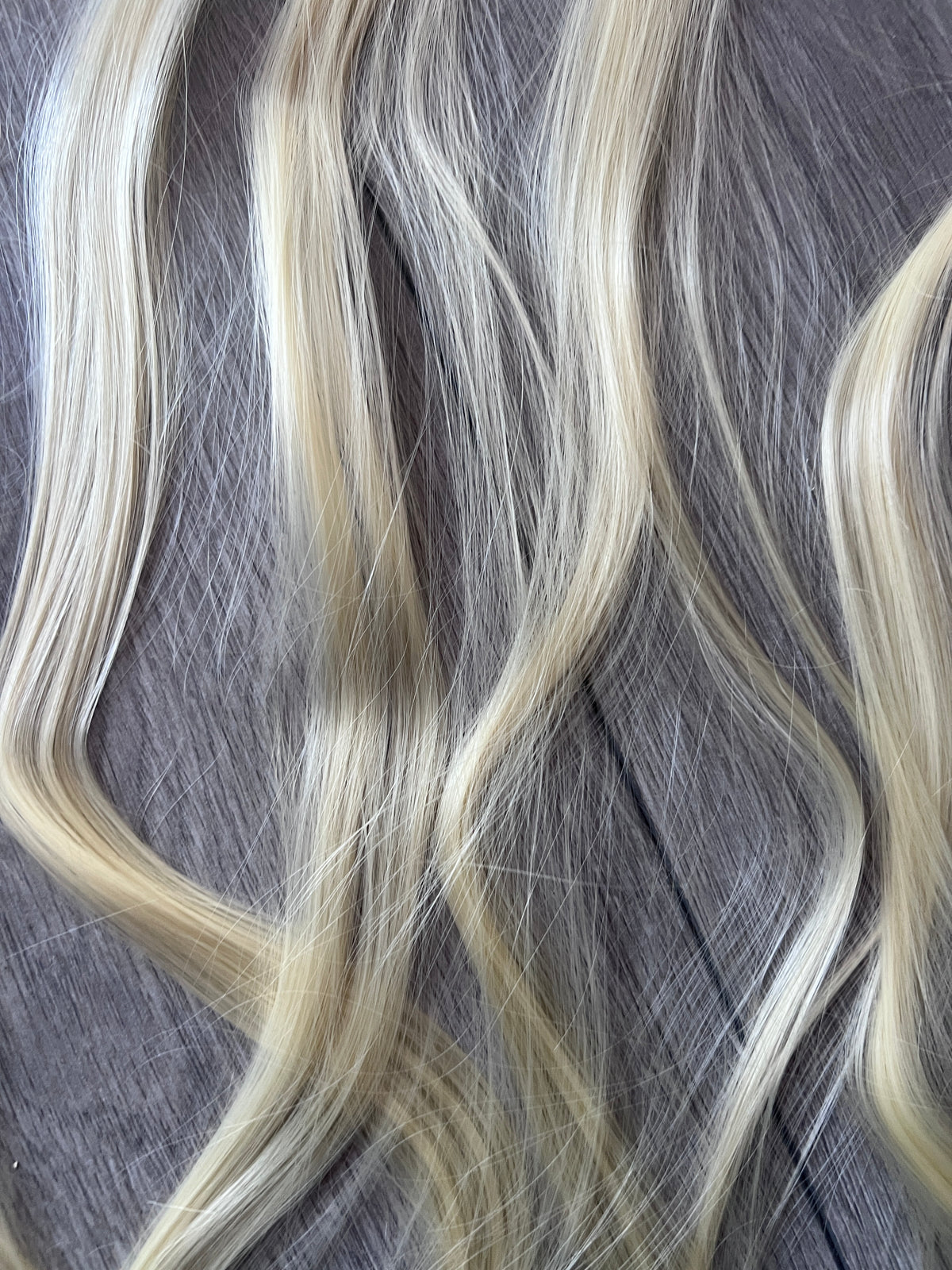 Bleach Blonde Straight Clip In Hair Extensions x6-Fascinators Direct