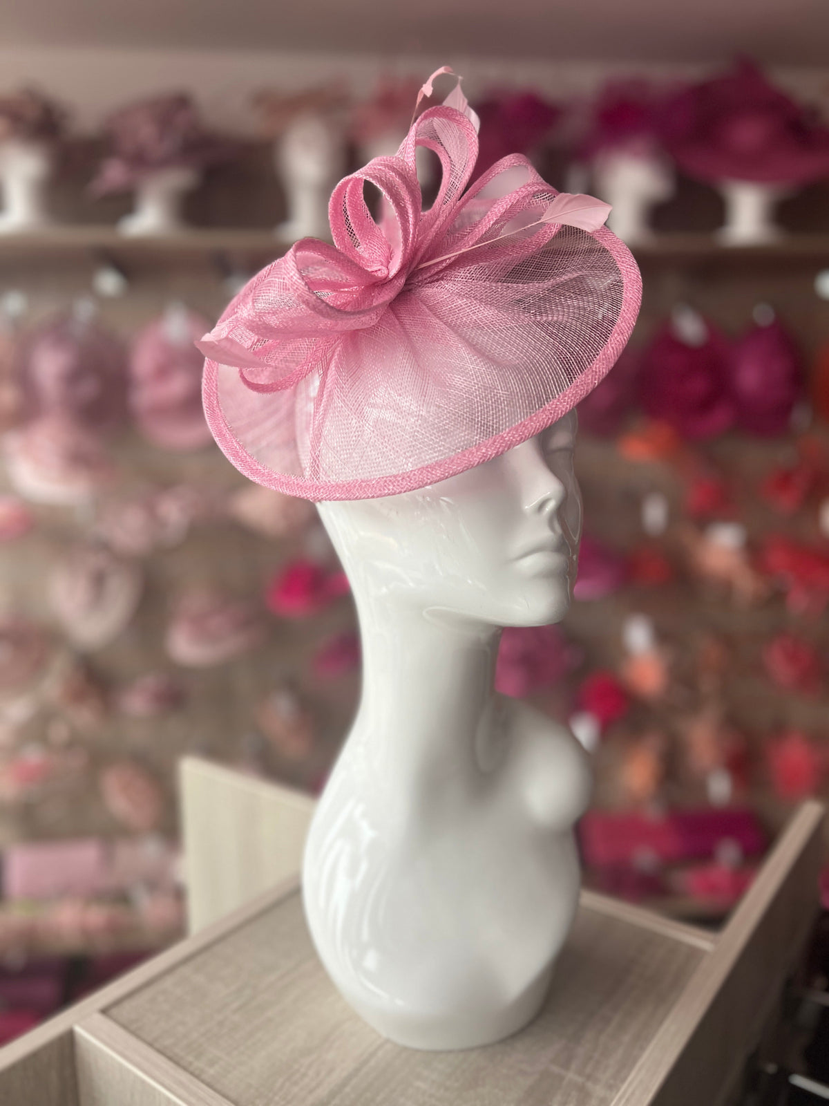 Blossom Curved Disc Fascinator-Fascinators Direct