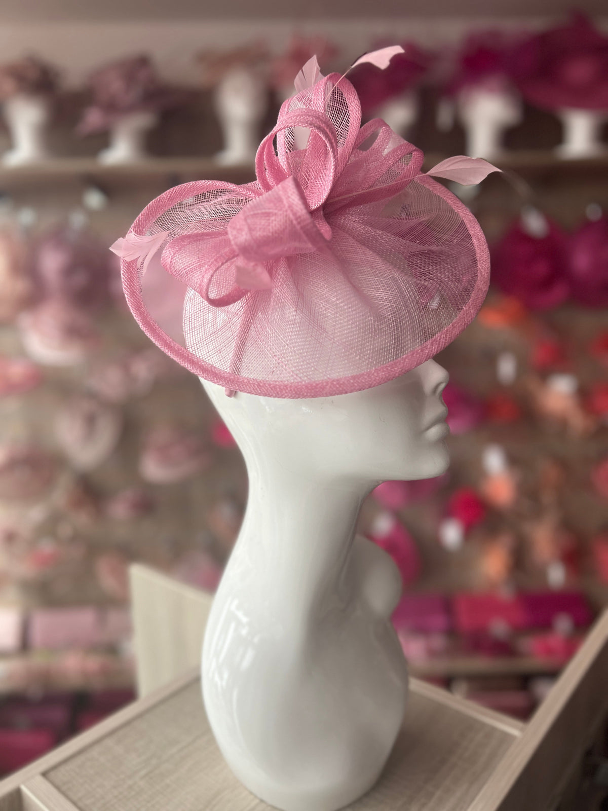 Blossom Curved Disc Fascinator-Fascinators Direct