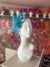 Blue Flower Fascinator Headband-Fascinators Direct