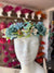 Blue Vintage Peony & Rose Flower Crown Hair Garland-Fascinators Direct