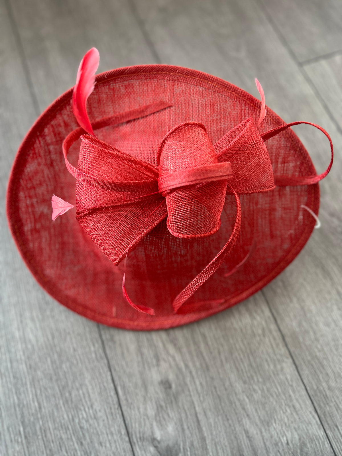 Brick Teardrop Disc Fascinator-Fascinators Direct