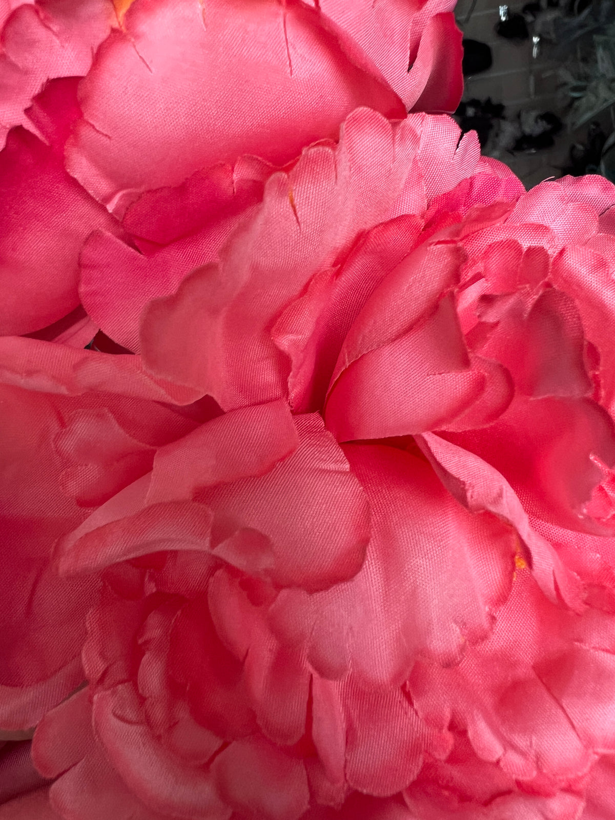 Bright Pink Peony flower Crown Headband-Fascinators Direct