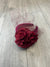 Burgundy Rose & Netting Chunky Headband Fascinator-Fascinators Direct