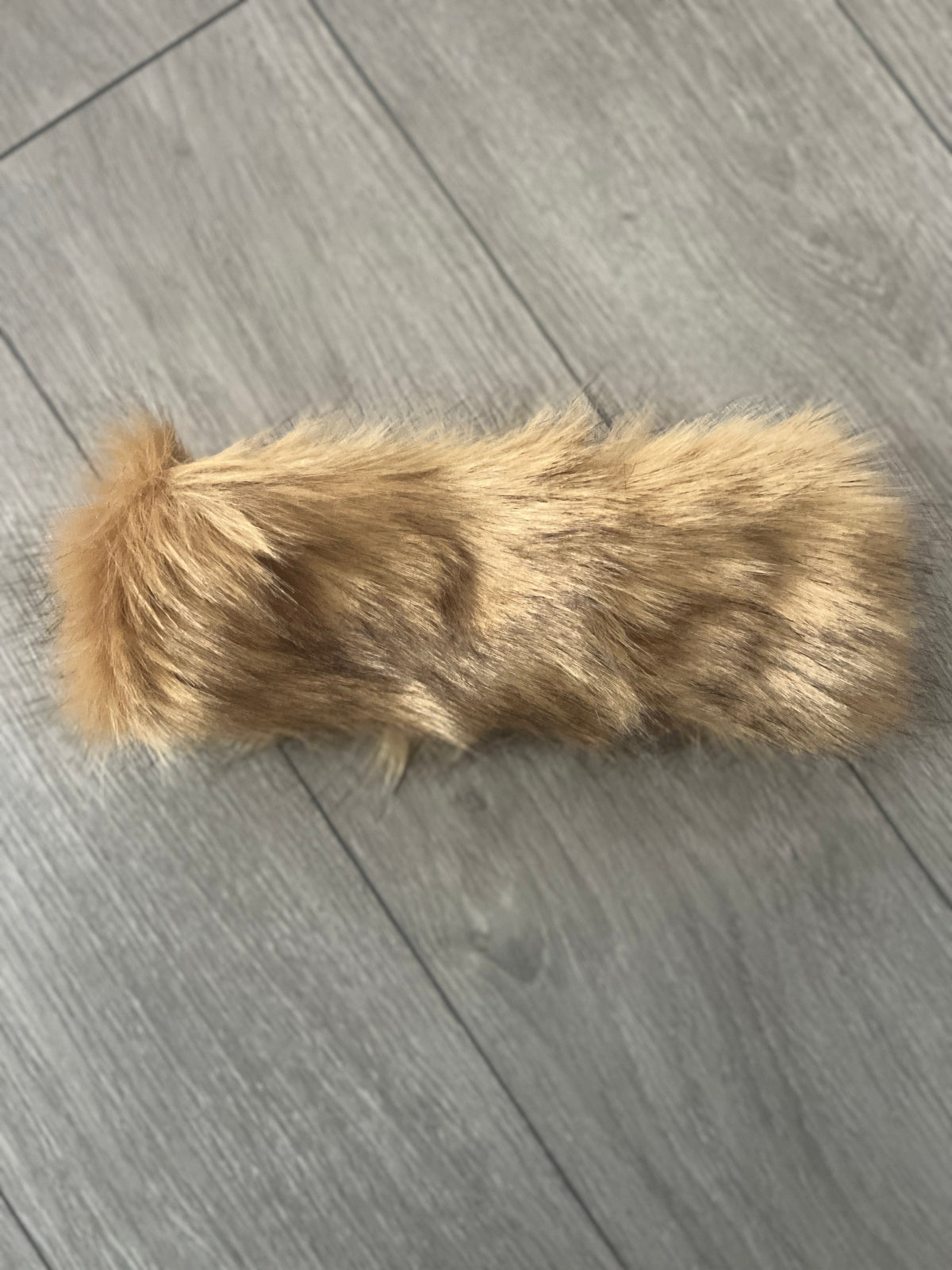 Camel Luxury Fur Headband-Fascinators Direct