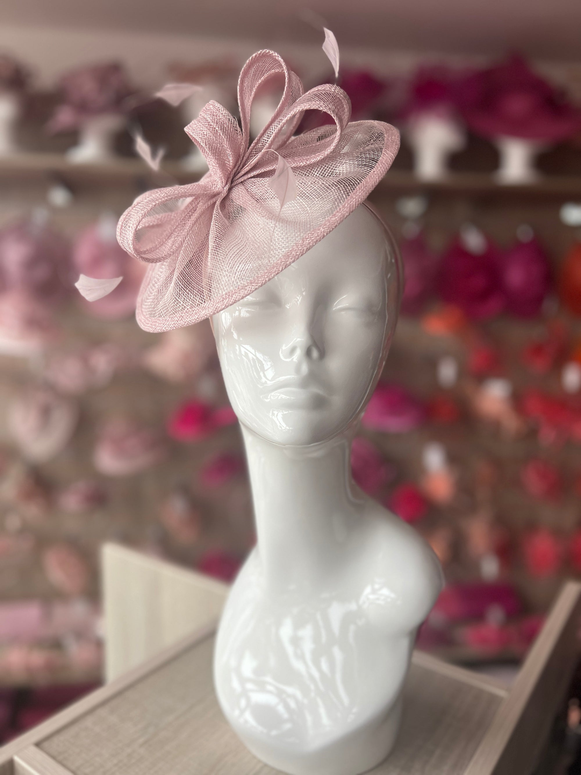 Cameo Curved Disc Fascinator-Fascinators Direct