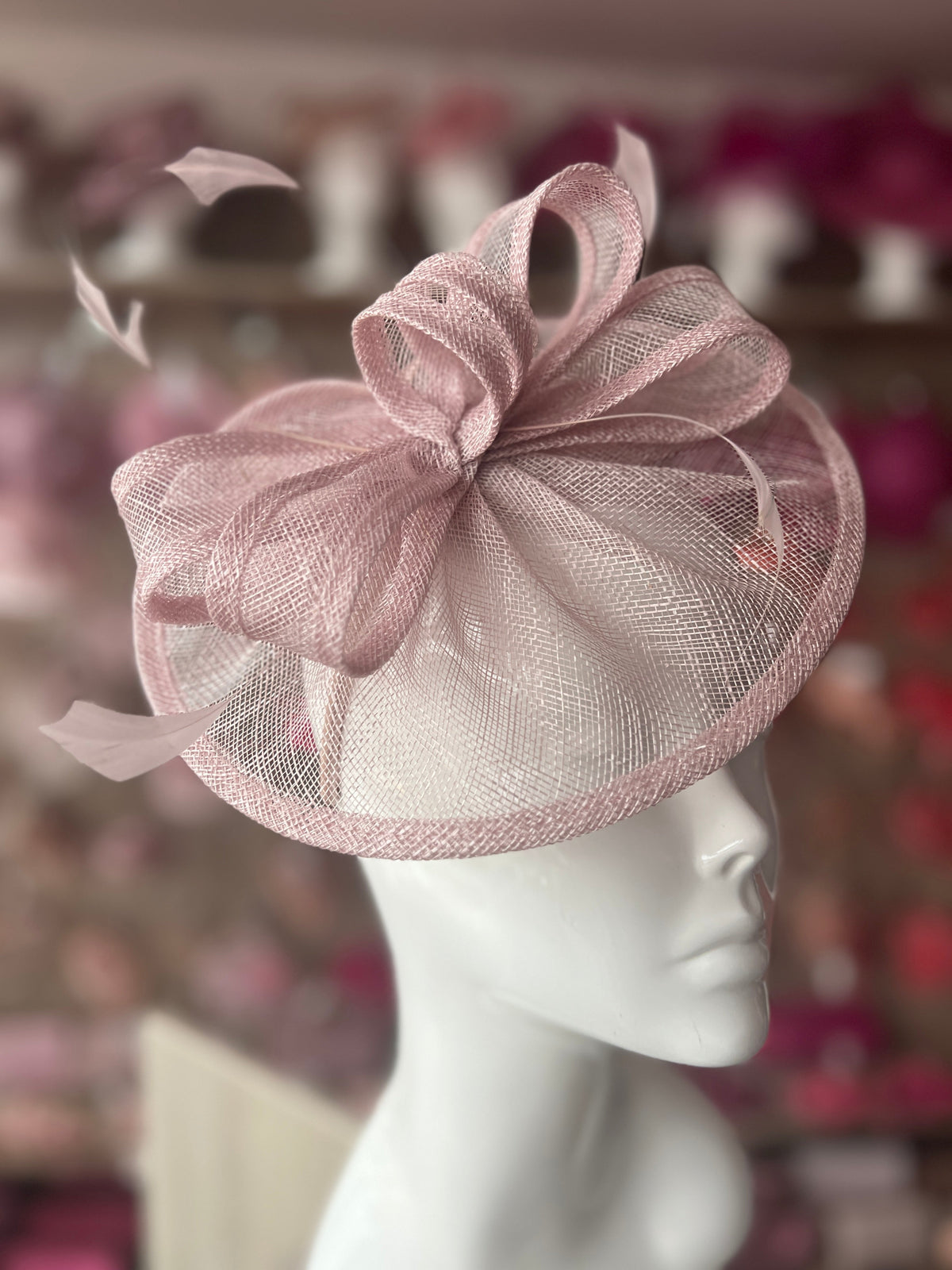 Cameo Curved Disc Fascinator-Fascinators Direct
