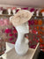 Champagne Disc Fascinator with Decorative Bow-Fascinators Direct