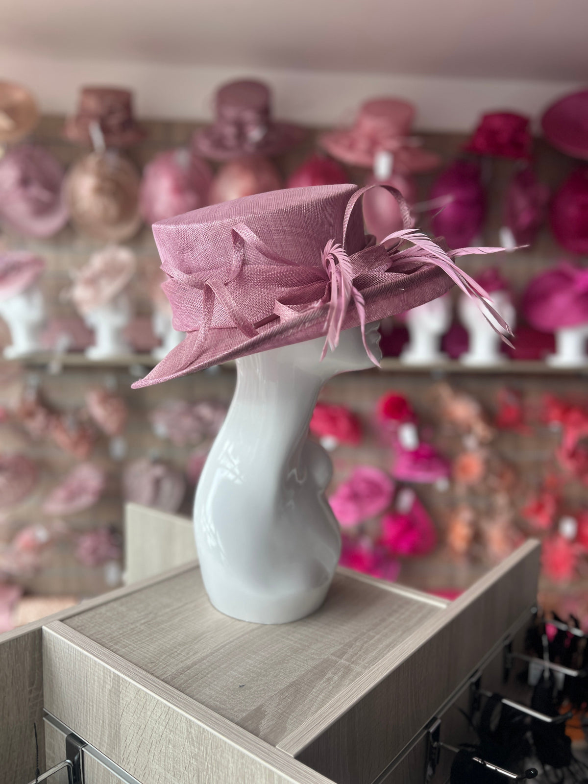 Classic Sinamay Bazaar Wedding Hat-Fascinators Direct