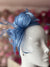 Classic Sinamay Bluebell Fascinator-Fascinators Direct