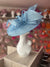 Classic Sinamay Bluebell Hatinator with Bow-Fascinators Direct