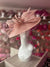 Classic Sinamay Blush Hatinator with Bow-Fascinators Direct