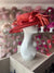 Classic Sinamay Brick Wedding Hat-Fascinators Direct