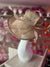 Classic Sinamay Bronze Hatinator with Bow-Fascinators Direct