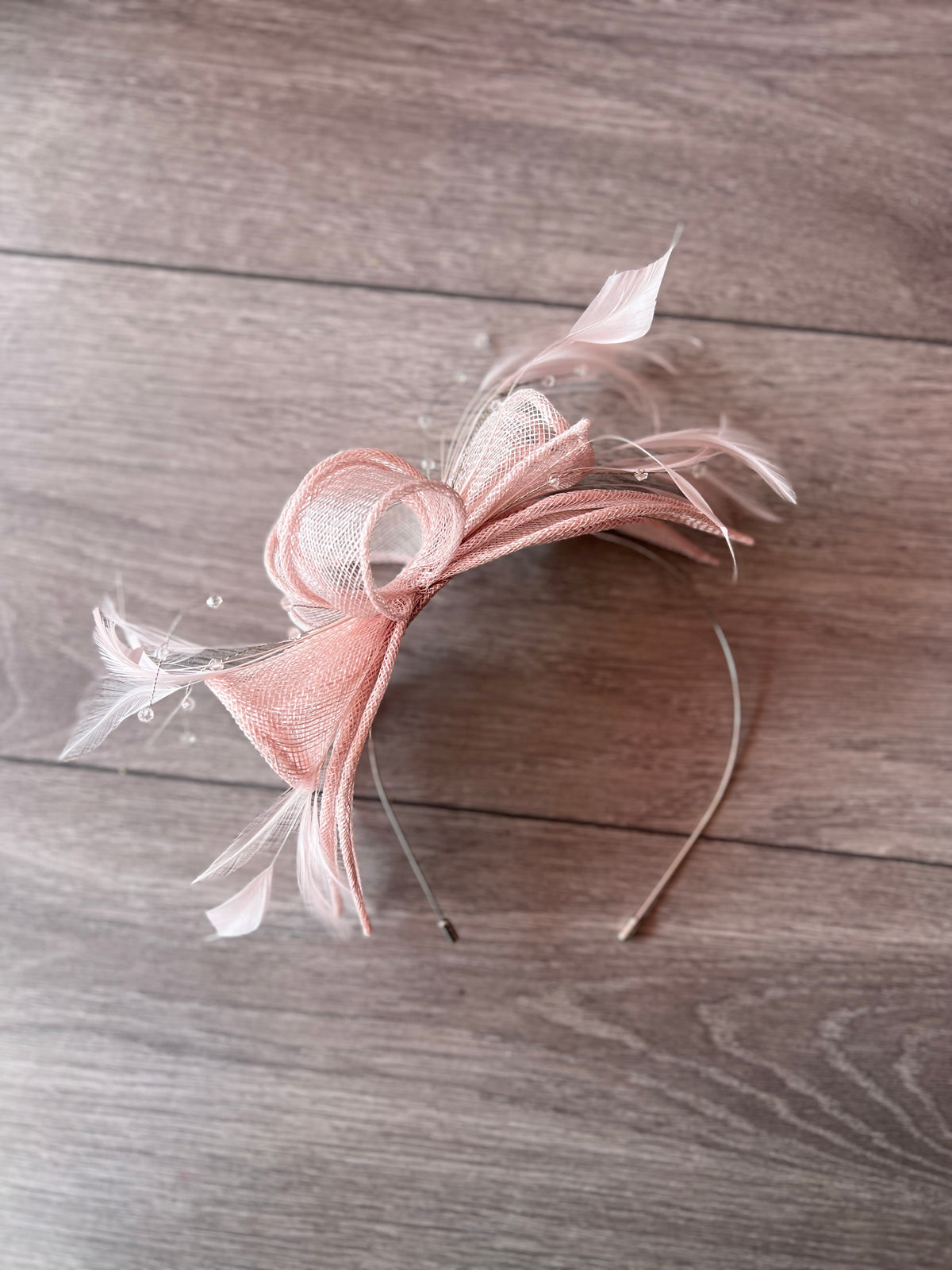 Classic Sinamay Cameo Fascinator-Fascinators Direct