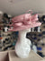 Classic Sinamay Dusky Pink Wedding Hat-Fascinators Direct