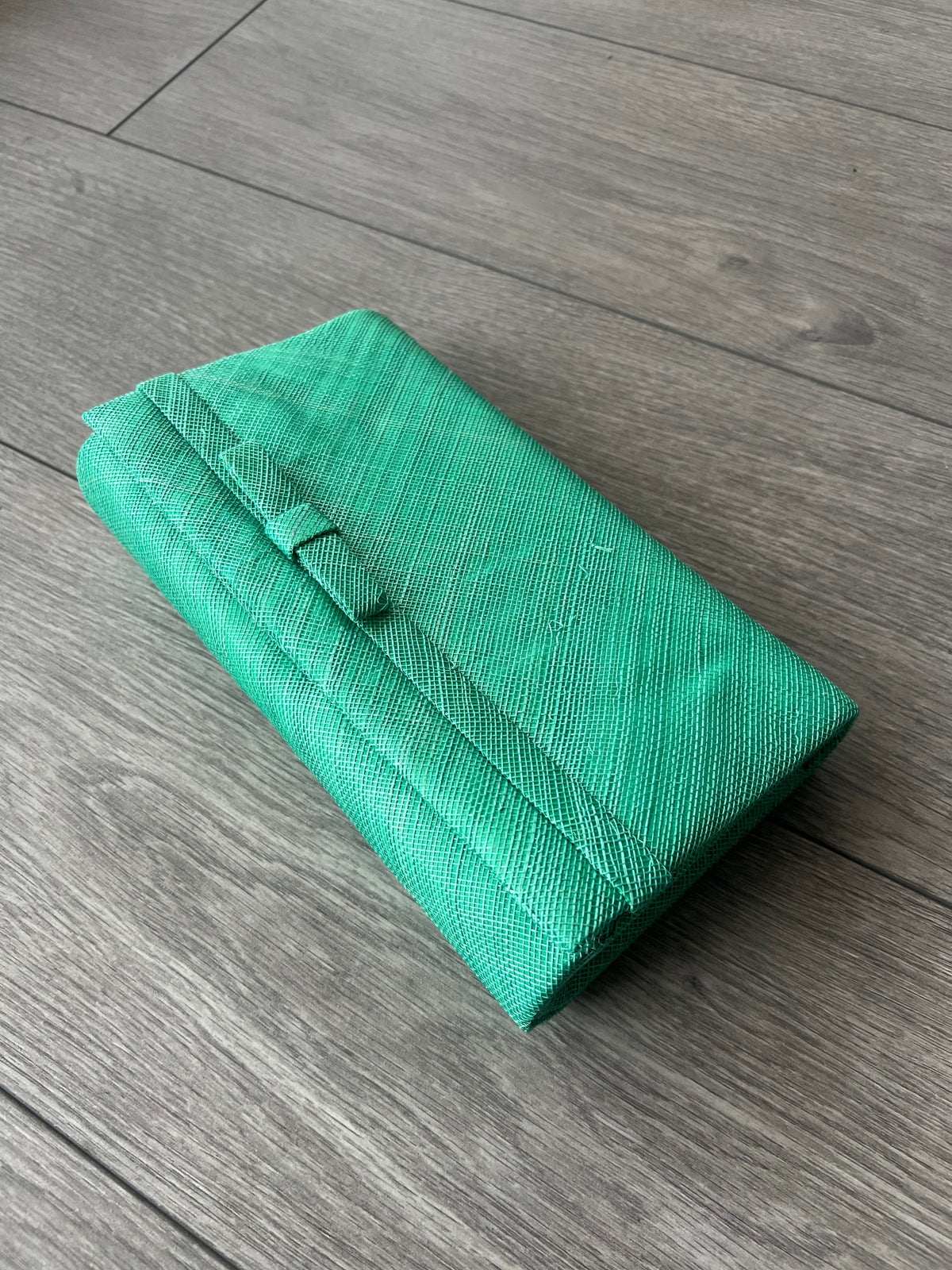 Classic Sinamay Fern Clutch Bag For Weddings-Fascinators Direct