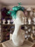 Classic Sinamay Jade Fascinator-Fascinators Direct