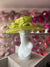 Classic Sinamay Lime Green Wedding Hat-Fascinators Direct