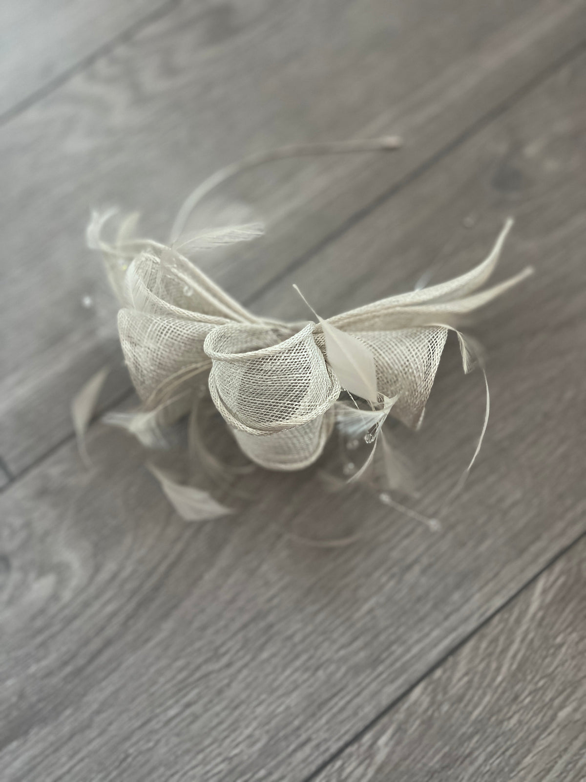 Classic Sinamay Mist Fascinator-Fascinators Direct