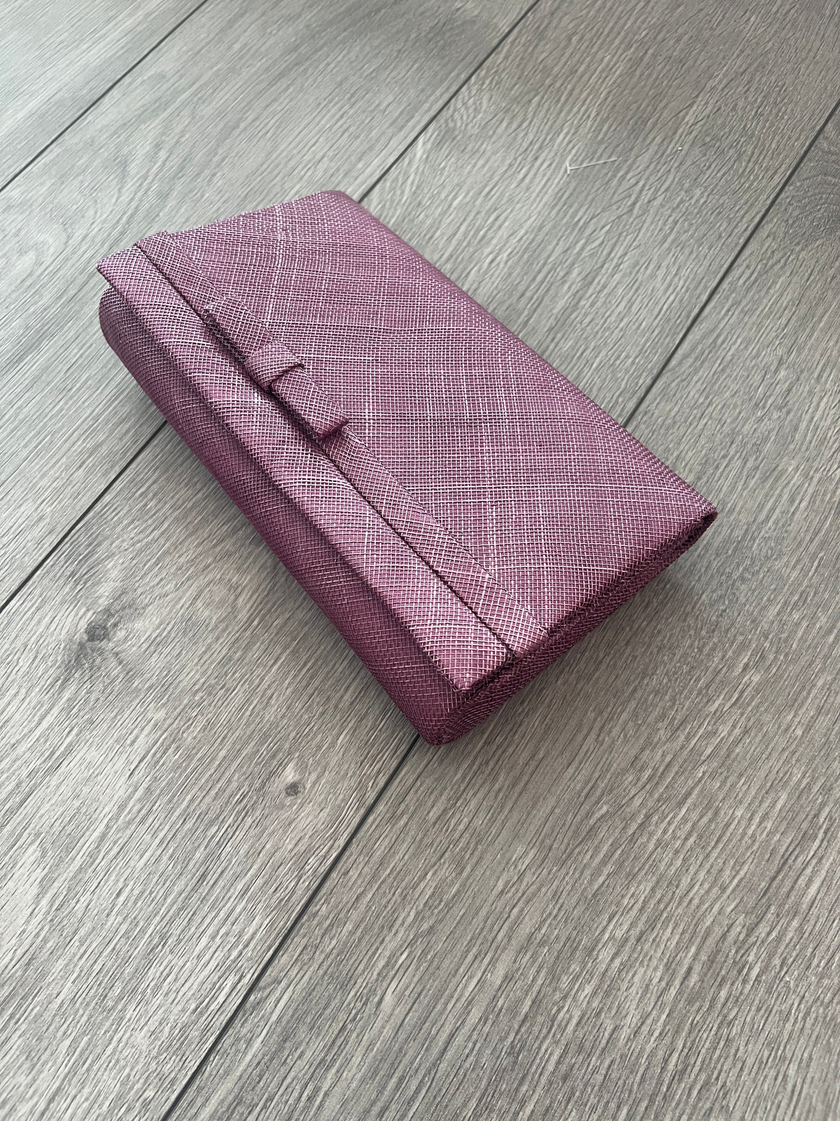 Classic Sinamay Mulberry Clutch Bag For Weddings